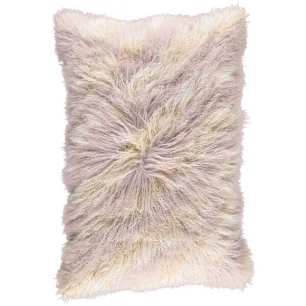 COUSSIN EN PEAU DE MOUTON TIBETAIN 60x90CM